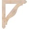 Ekena Millwork Funston Arts & Crafts Smooth Bracket, Douglas Fir, 3 1/2"W x 26"D x 30"H BKT04X26X30FST03SDF - alternate 2